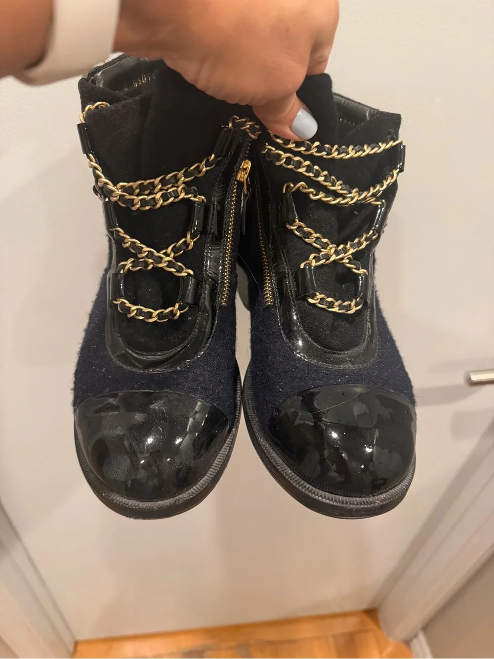 CHANEL ankle booties
